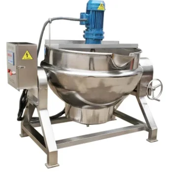 

Stainless Steel Curry Paste commercial cooking potsTomato Paste Cooking Heat Jacketed Kettle With Mixer