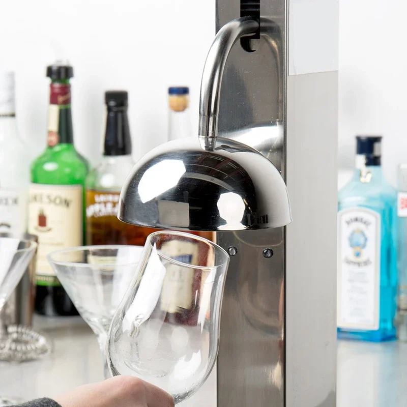 Enfriador de vidrio, taza de vidrio instantánea, Froster Bar, banquete, Hotel, equipo de cocina, Enfriador de vidrio para cerveza, vino, whisky, 220V