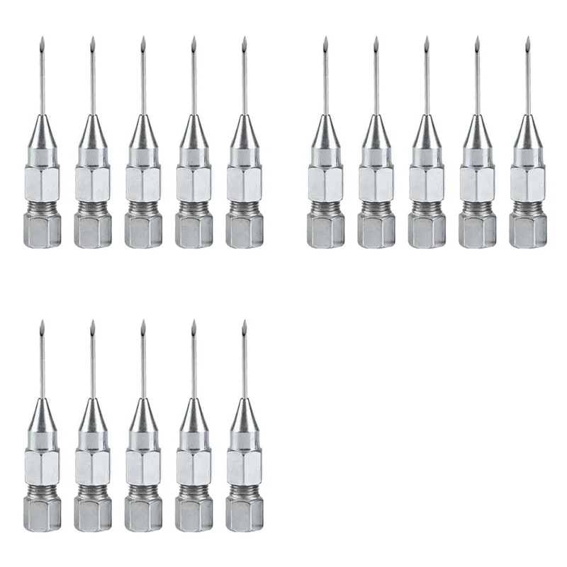 

15 шт. съемная игольчатая смазочная головка, смазочная насадка, аксессуары для смазки, герметичный подшипник, заправка