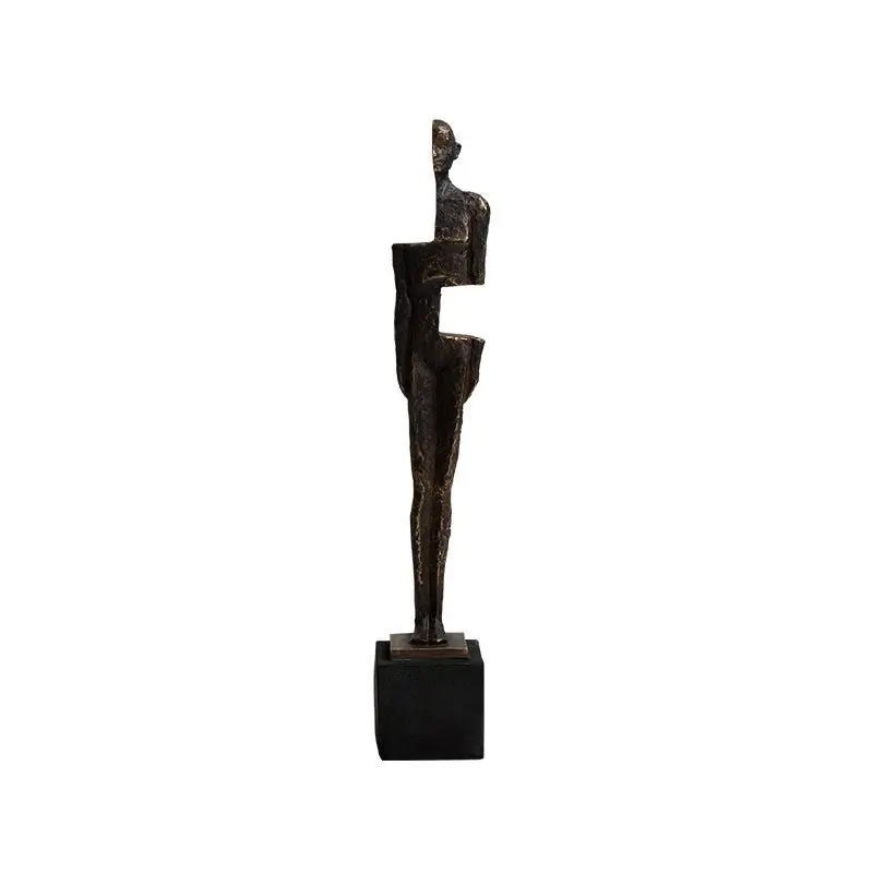 

Italian minimalist abstract figure bust sculpture model house ornament office soft decoration crafts