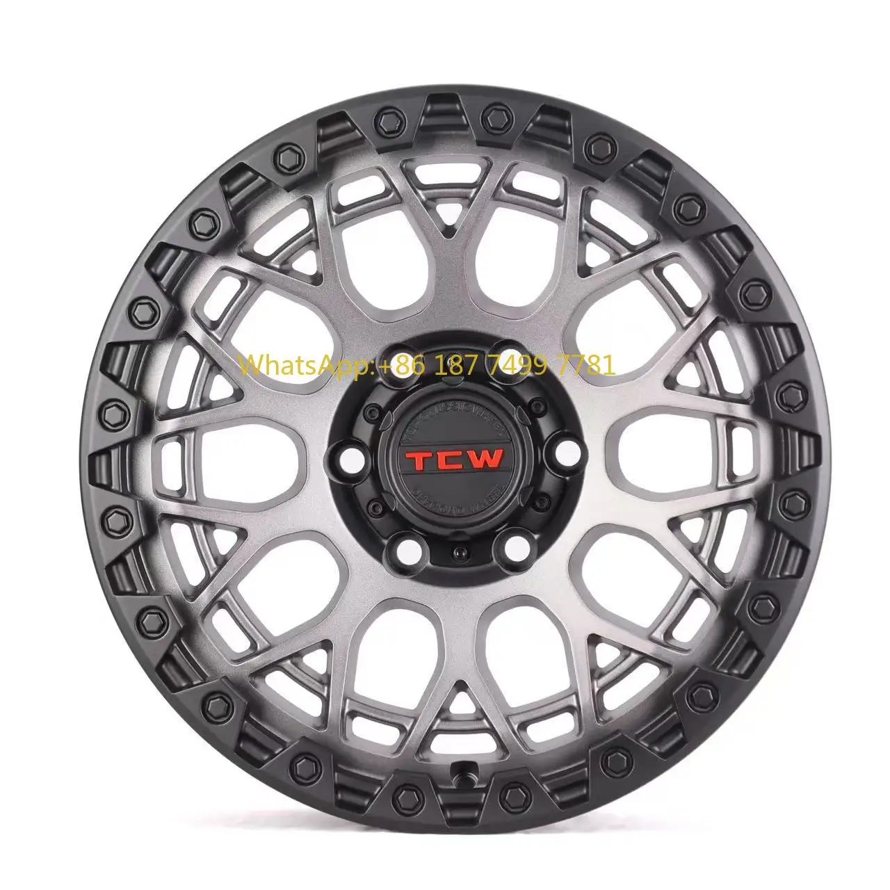 

17 Inch 6x139.7 Racing Car Rim New Aluminium Alloy 4x4 Off-Road Passenger Wheels with Low-Pressure Cast