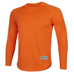 Camisetas largas de secado rápido para hombre, ropa de compresión para correr, entrenamiento, trotar, malla de entrenamiento, culturismo, sudadera transpirable