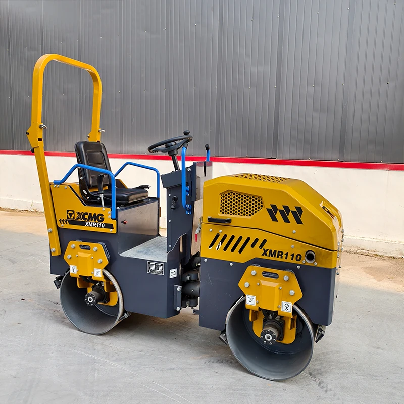 

Mini Road Roller Double Drums With Diesel Engine Baby Roller
