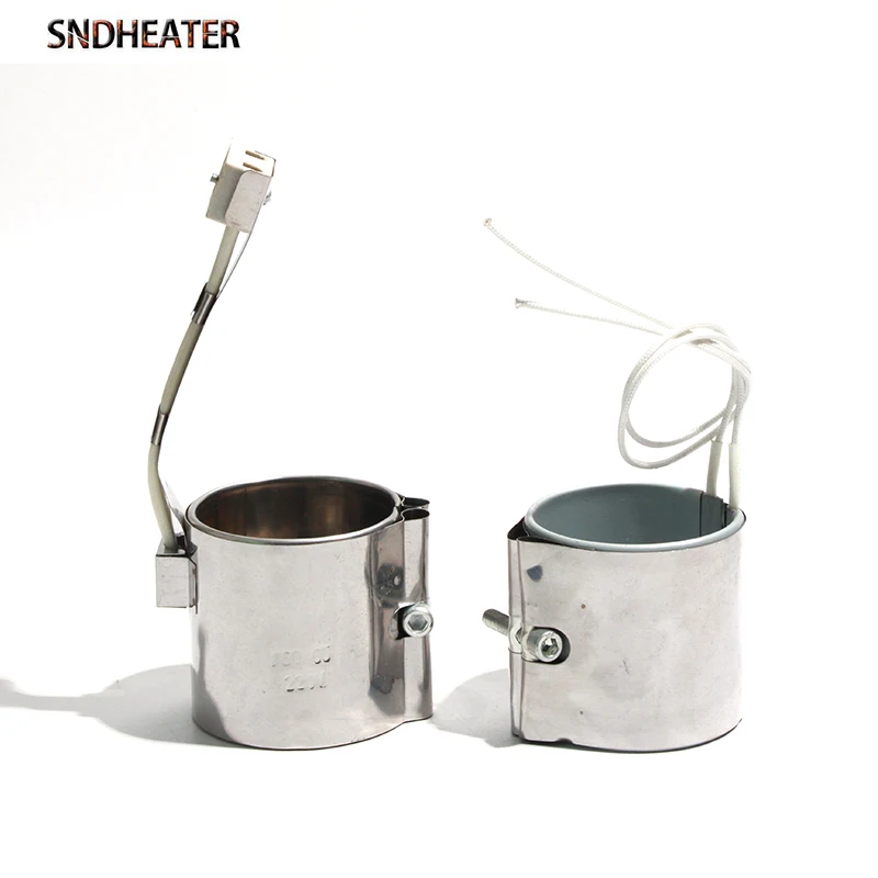SNDHEATER 520-610 واط برميل السيراميك الفرقة سخان الشركة المصنعة 110 فولت/220 فولت/380 فولت حجم 65 مللي متر x 85/90/95/100 مللي متر ID * ارتفاع سخان العصابات 1 قطعة