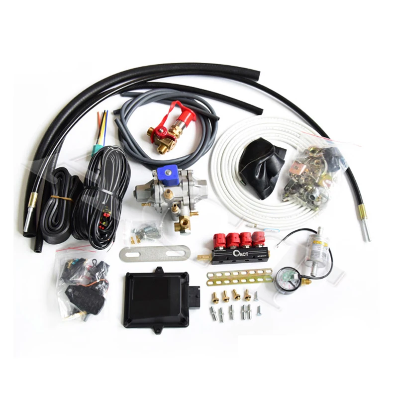 ACT automotive benzina converti in kit di conversione gas metano gpl per motore a benzina kit di conversione metano sequenziale per auto 4 cilindri