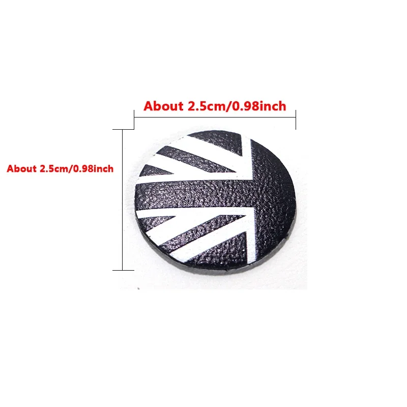 Car Central Control Multimedia Button Cover for Mini Cooper F56 F55 F57 Trim Knob Sticker for Mini Cooper Accessories