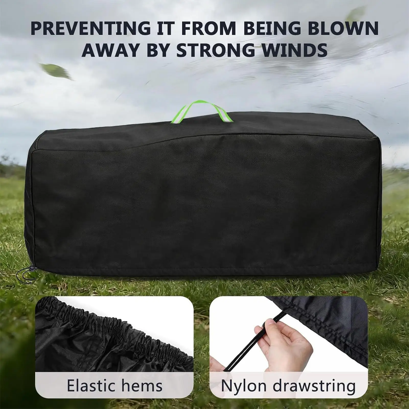 Stringing Machine Cover Heavy-Duty Waterproof Protection Guard Portable Stringing Machine Cover For Travel Outdoor Camping Games