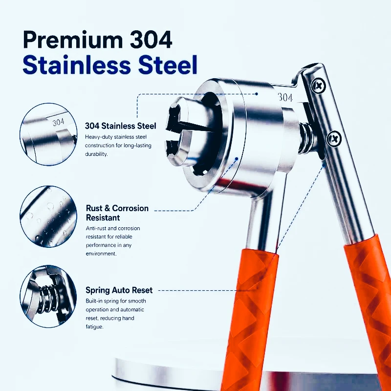 Heavy Duty Perfume Spray Cap Crimping Pliers, Precise Sealing Tool for 15mm 20mm Bottle Nozzles