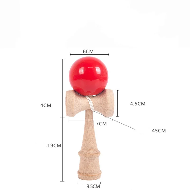 Children's Adult Outdoor Sports Competition Skill Ball Exercise Hand-eye Coordination Toy Japanese Wooden Kendama Ball Toys