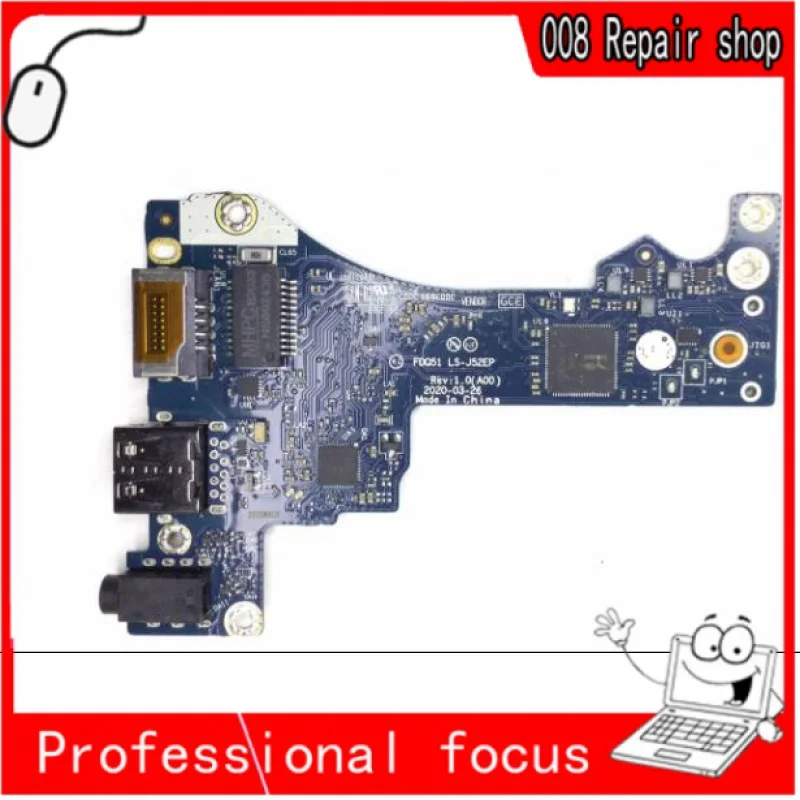 

GENUINE FOR DELL M15 R3 R4 AUDIO USB BOARD LS-J52EP CN-01RM3Y 01RM3Y 1RM3Y