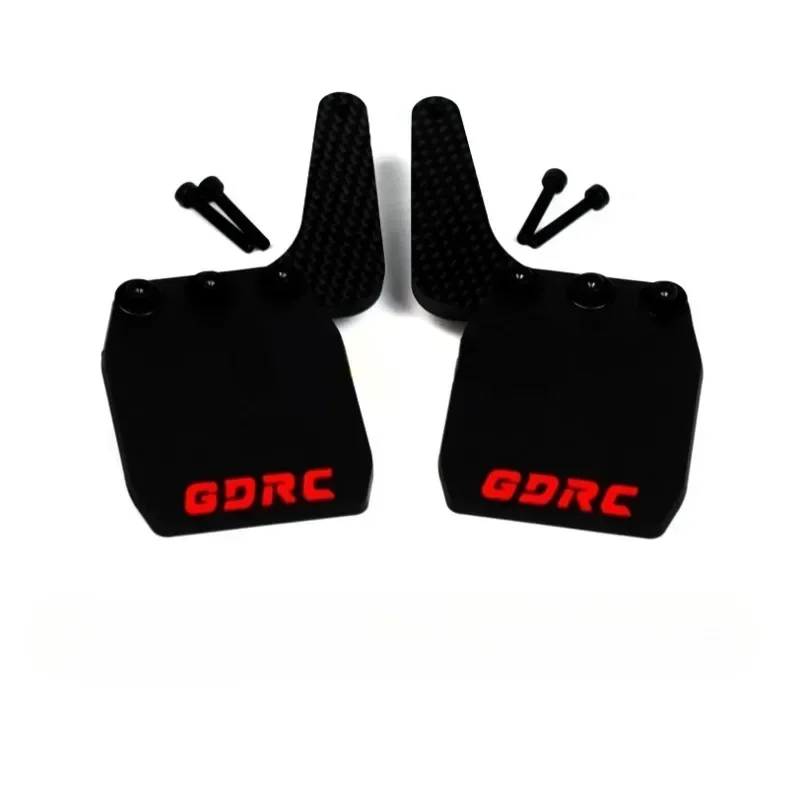 

Carbon - look Soft Rubber Moulded Mudguard for 1/8 ARRMA Mojave 4S Short - Course RC Car - Upgrade Accessory