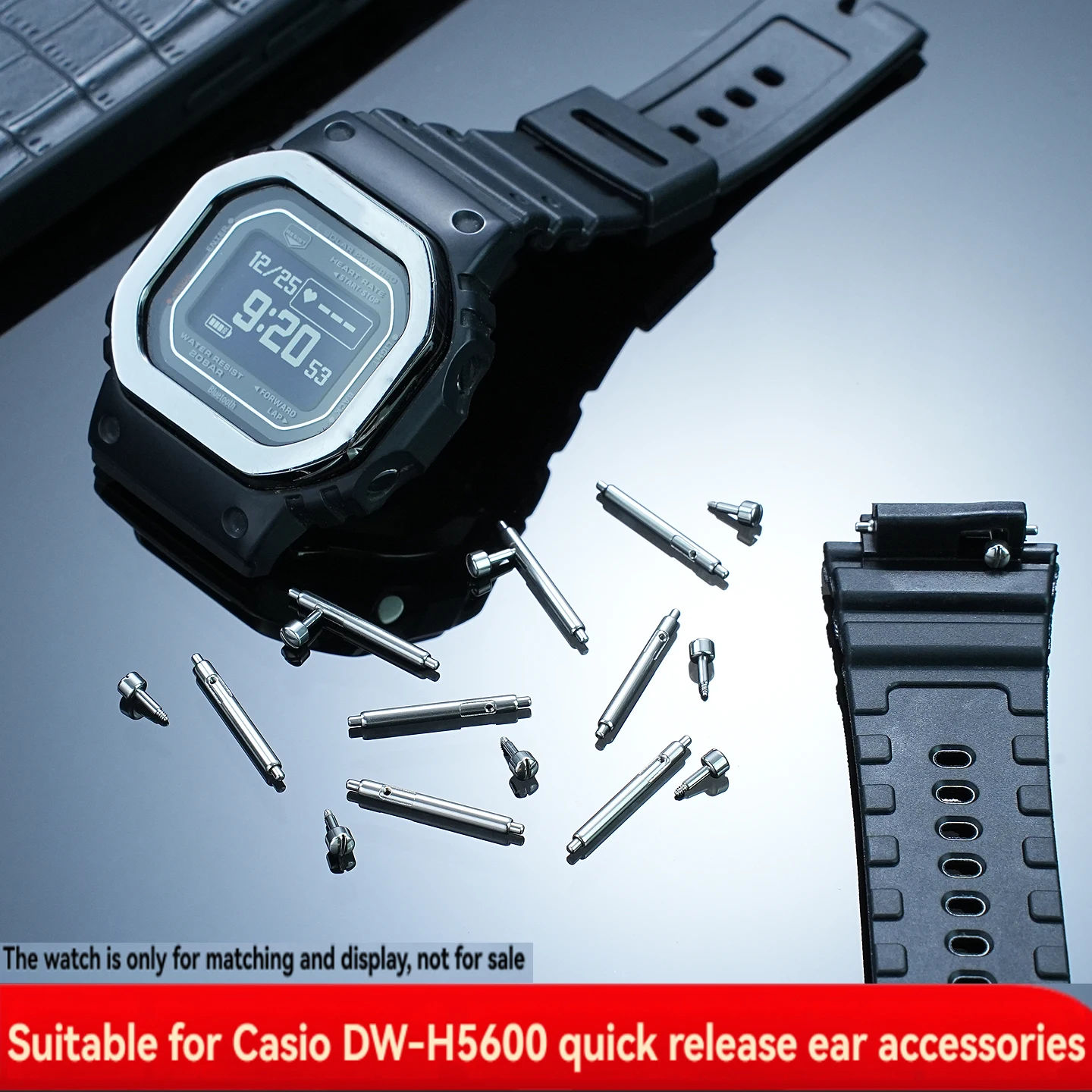 For Casio DW-H5600 series Strap connecting shaft ear bolt ear pin ear batch spring pin needle clip pin pin watch accessory watch