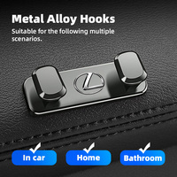 Zinc Alloy Car Hook Adhesive Storage Hooks Interior Accessories For Lexus F-SPORT ES RX NX LS UX LM LX GX LC RZ IS CT GS RC HS