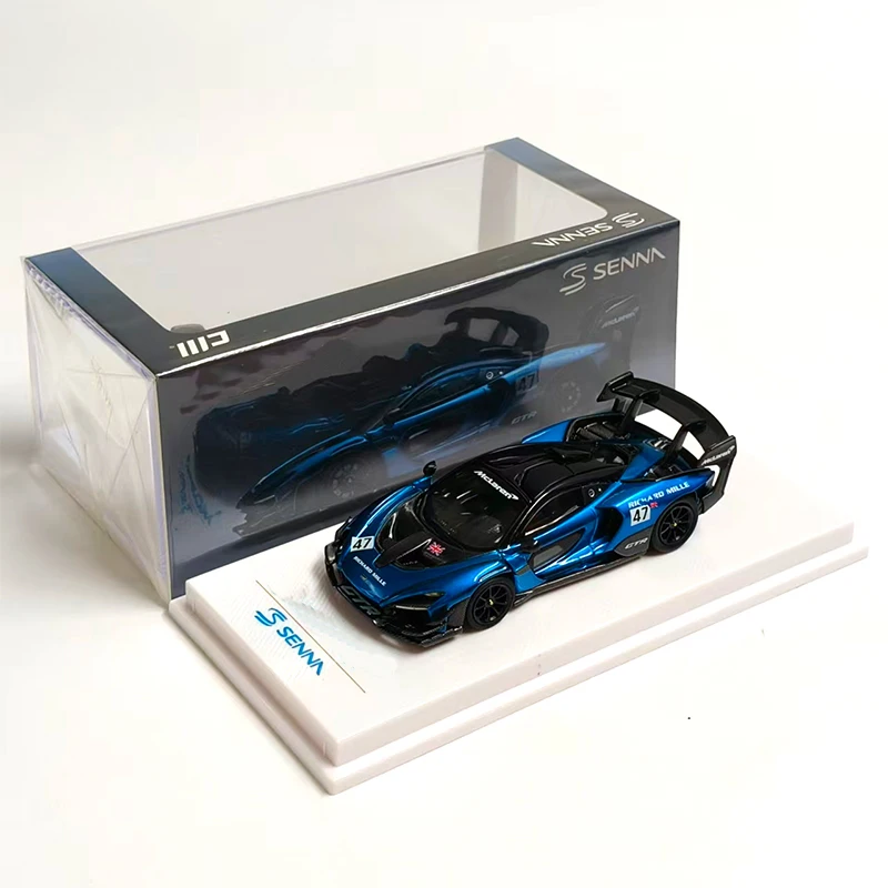 diecast-original-1-64-escala-senna-gtr-simulacion-coche-en-miniatura-de-aleacion-pantalla-estatica-juguete-coleccionable-regalo-decoracion-de-recuerdo