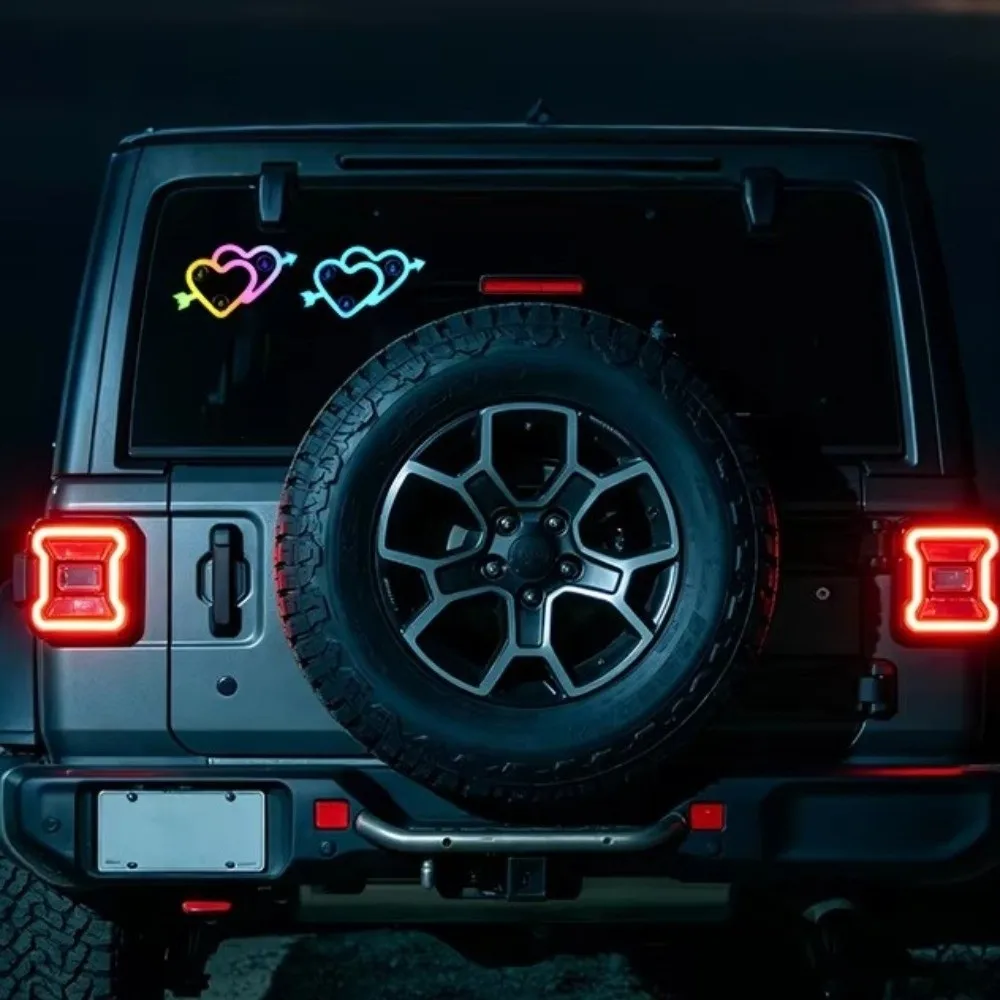One Arrow Through The Heart Car Decoration Ambient Lighting 7 Colors Multi-Mode Car Interior Decoration Light Wiringless