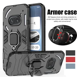 Magnetic Case For Nothing Phone 3A Pro 2A Plus Cover With Ring Stand Phone Bracket Back Shell Fundas Coque