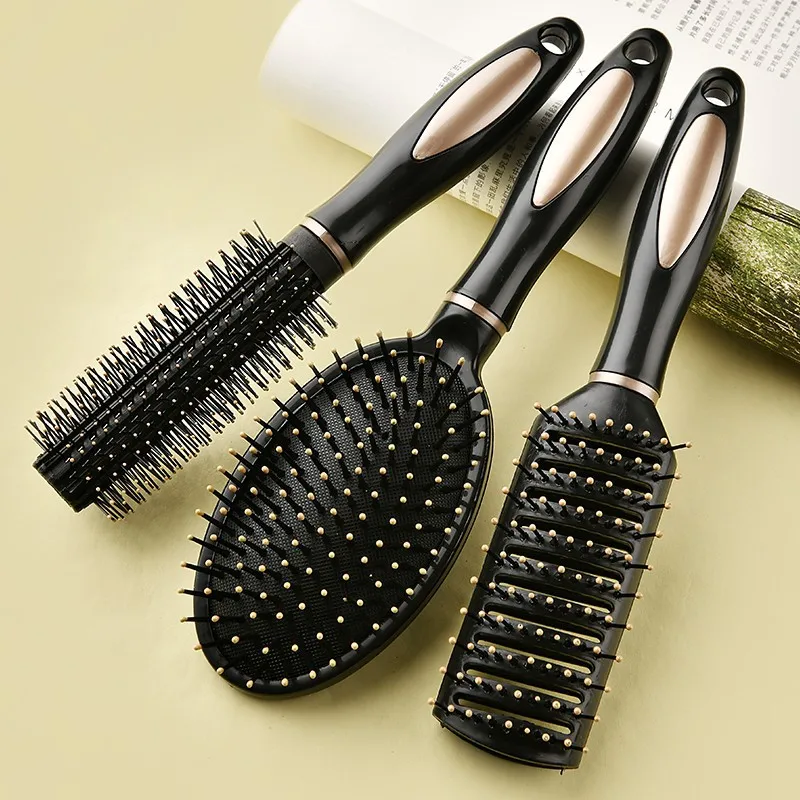 Professional Hairdressing Comb Air Cushion Men's Grooming Comb Scalp Massage Comb Curly Hair Women's Styling Comb Oil Head Comb