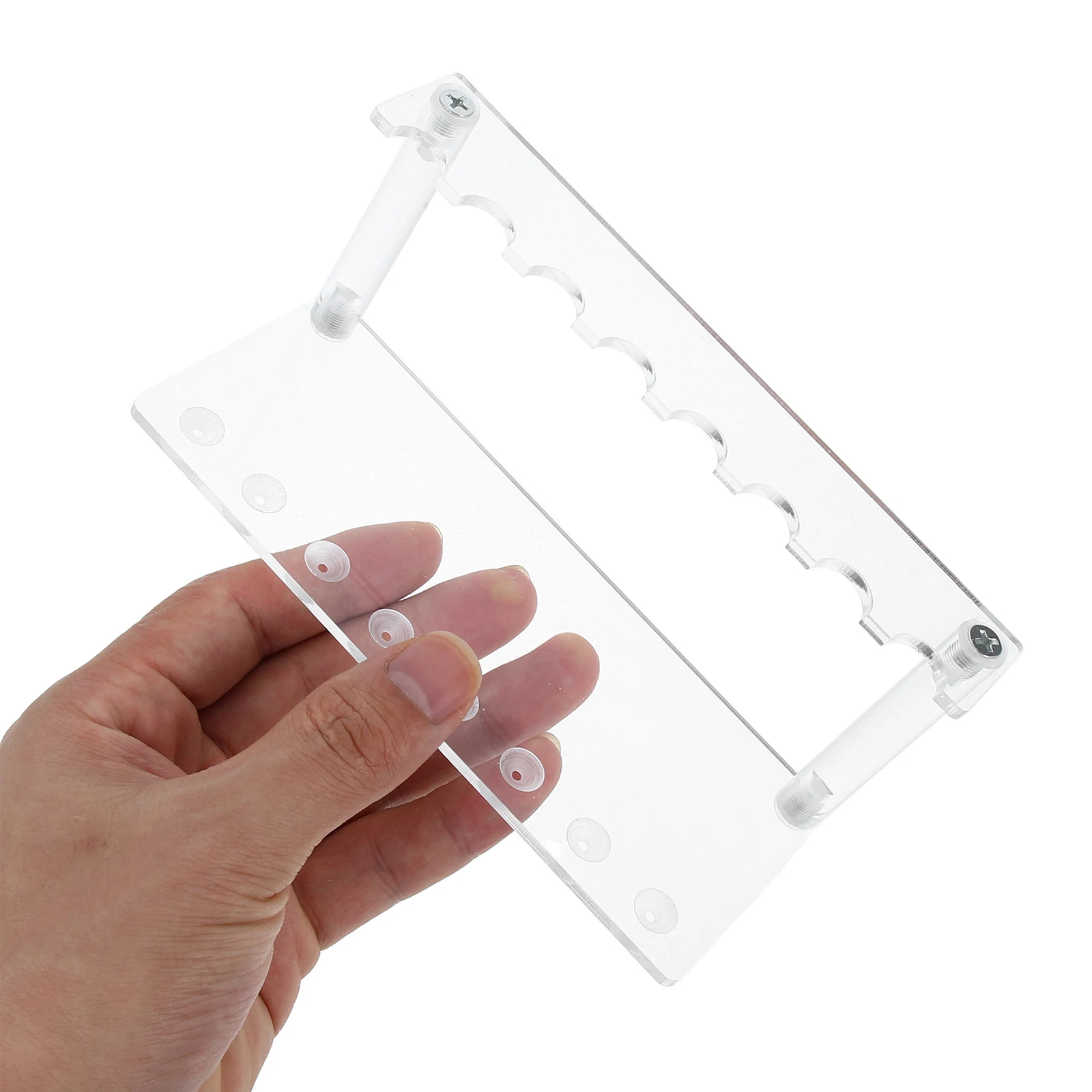 

Stationery Display Stand Brow Pencil Brush Rack Organizer Penholder Transparent Acrylic