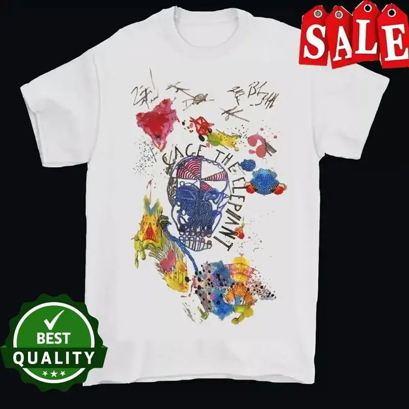 Vintage Cage The Elephant Self Titled Album Tour T Shirt Full Size S 5Xl