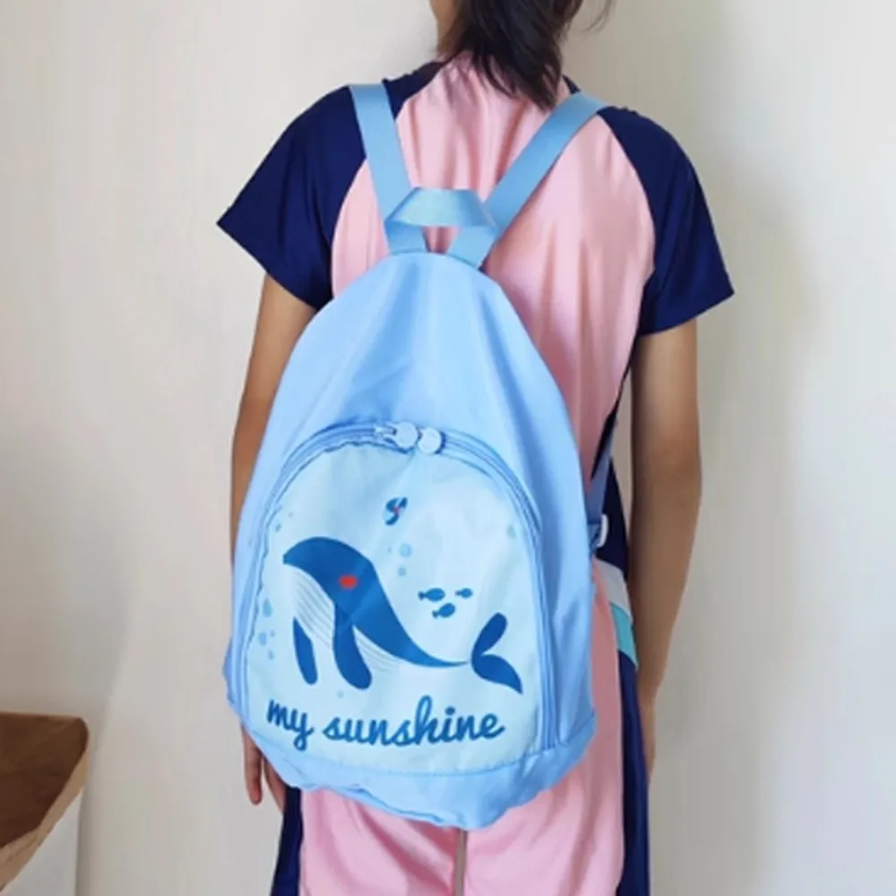 

Детская сумка для плавания милой формы с животным узором, водонепроницаемый спортивный рюкзак, милый портативный пляжный рюкзак с героями мультфильмов, пляжный рюкзак