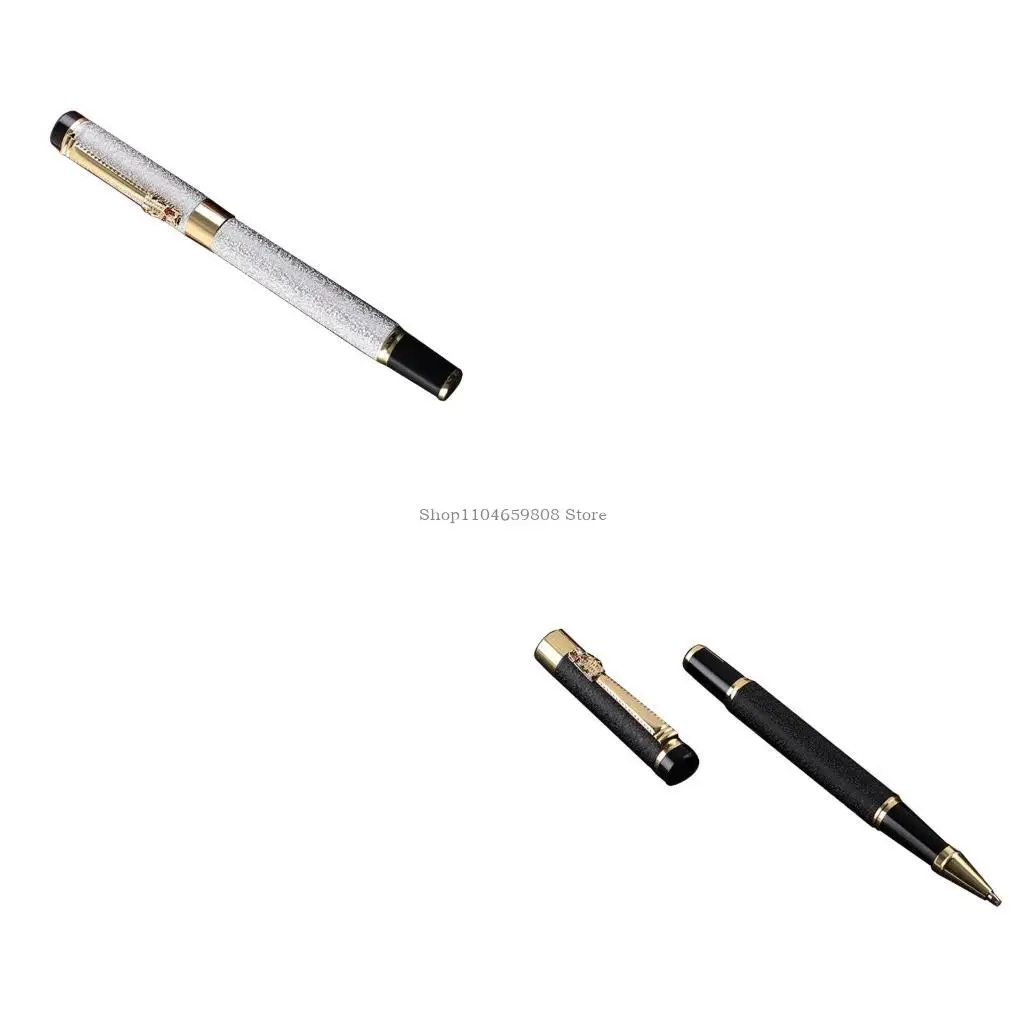 

Pen Rolling Ball Pen, Quick-Drying 0.5mm Fine Point Rollerball Pen