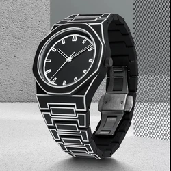 Reloj de bocetos creativos para hombres y mujeres, reloj moderno, reloj impermeable, Simple, deportes de ocio, diseño creativo, moda