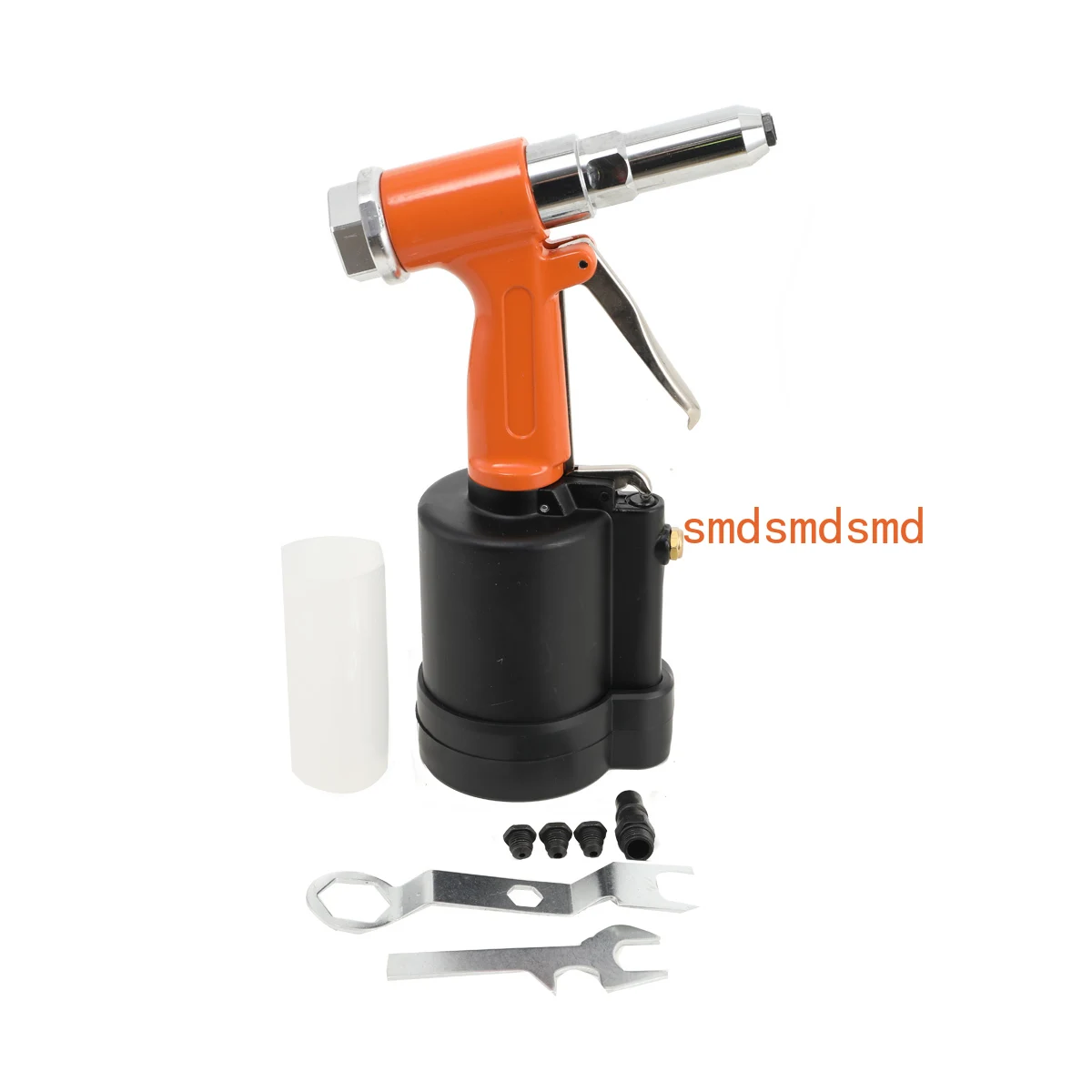 Pneumatic Air Riveter Pop Rivet Gun Tool Kit,with 3/32 '' (2,4 mm), 3.2（ 1/8”), 4.0（5/32”), 4.8(3/16”) Air Hydraulic Rivet Gun