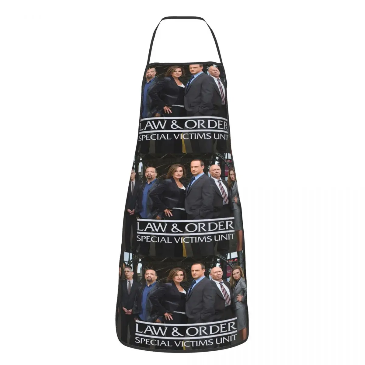 Law And Order SVU Merch Aprons Chef Cooking Tablier Sleeveless Bib Kitchen Cleaning Pinafore for Women Men Gardening