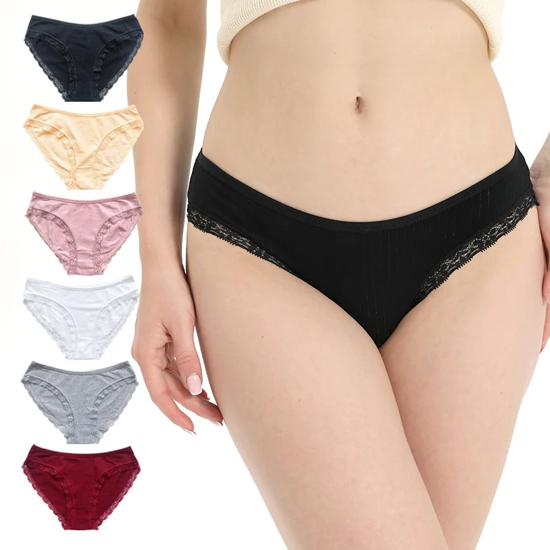 1Pc Cotton Panties Women Briefs Sexy Underwear Female Underpants Solid Pantys Seamless Lingerie M-XL Panties Soft Intimates