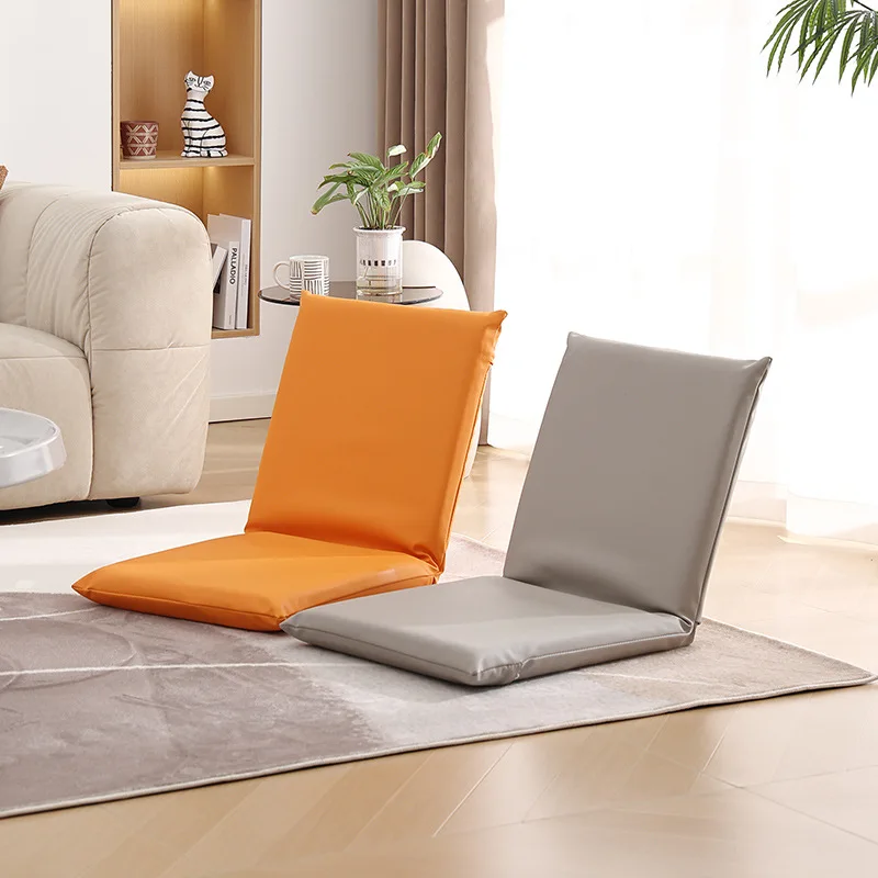 Multi-angle Adjustable Backrest Adjustable Lazy Reclining Sofa Foldable Sleeping Chair Small Tatami for Bedroom Window Balcony