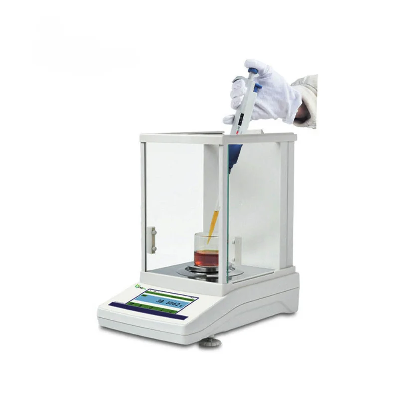 High Precision Analytical Balance 0.0001g Capacity 220g Touch Screen 0.1mg Internal Calibration Good price