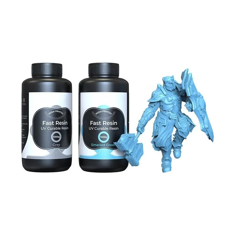 1kg Low Odor Photocurable Resin for LCD 3D Printing Easy Clean UV Liquid To Form Sturdy Printed Workpieces