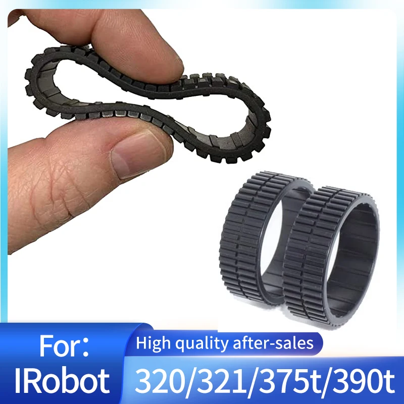 Cleaning Robot Tire Compatible with irobot Braava 380t Tires/Tread/wheels/rubber/320/321/375t/390t/Mint Plus 5200/4200