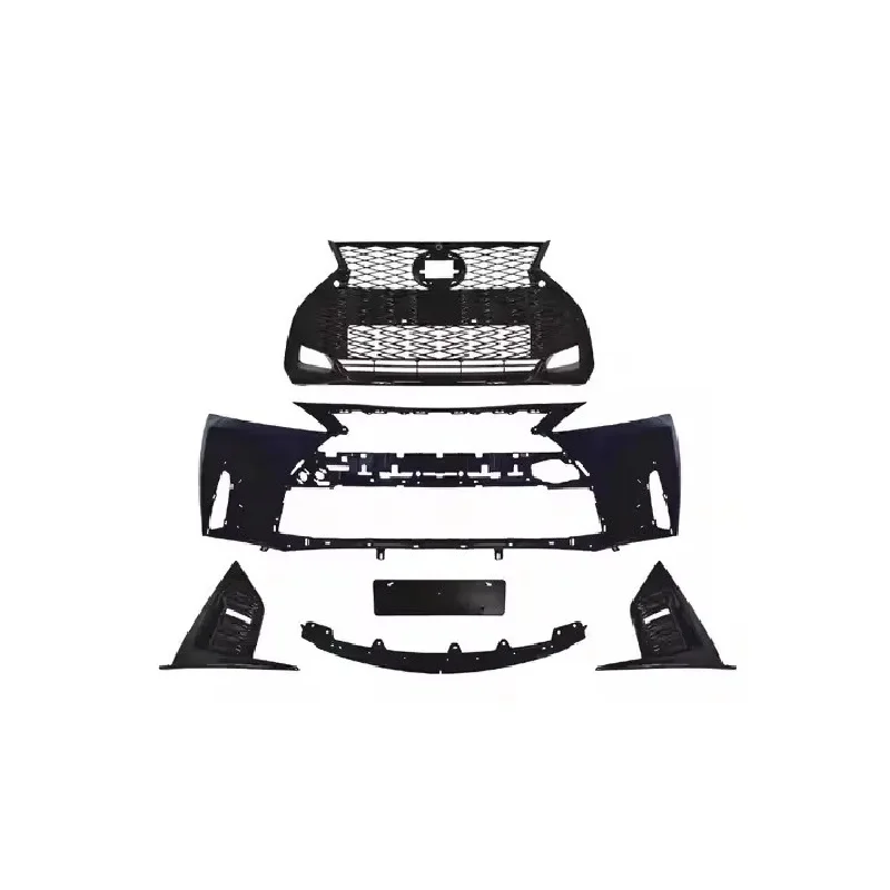 شبكة المصد الأمامي بنمط جديد لعام 2021 لـ IS250 IS300 IS350 2006-2012 ترقية أجزاء الجسم المثبتة الأمامية #2