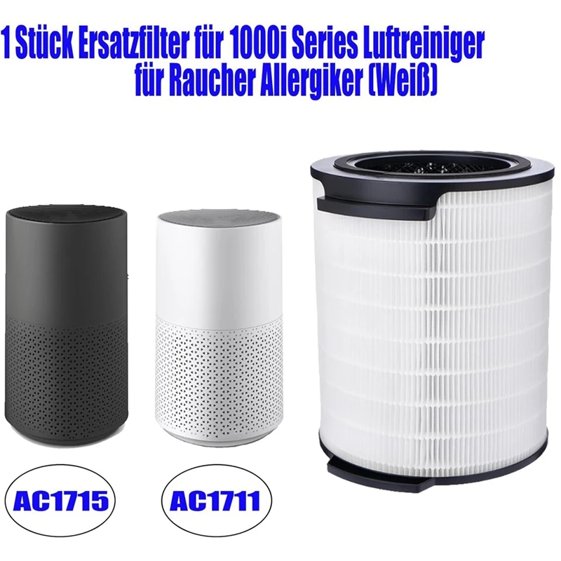 FY1700 Replacement Filter For Series 1000I FY1700/30 HEPA Activated Carbon Filter Air Purifier Accessories