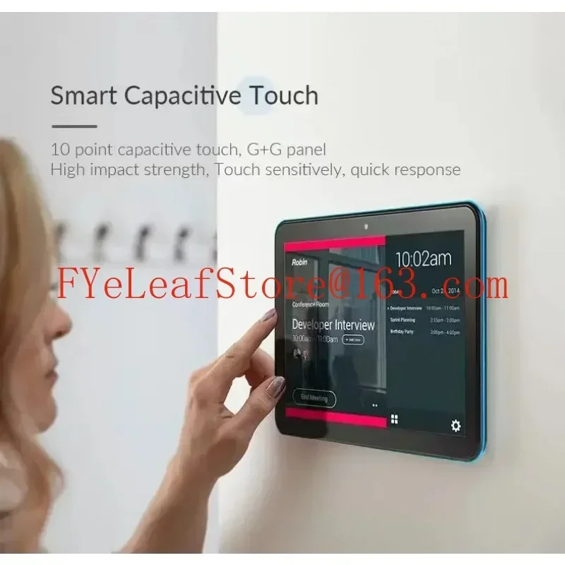 Wall Mount Android Wifi Rj45 Poe Tablet controller Smart Home Autom Control  Tablet IPS Touch Lcd Panel display