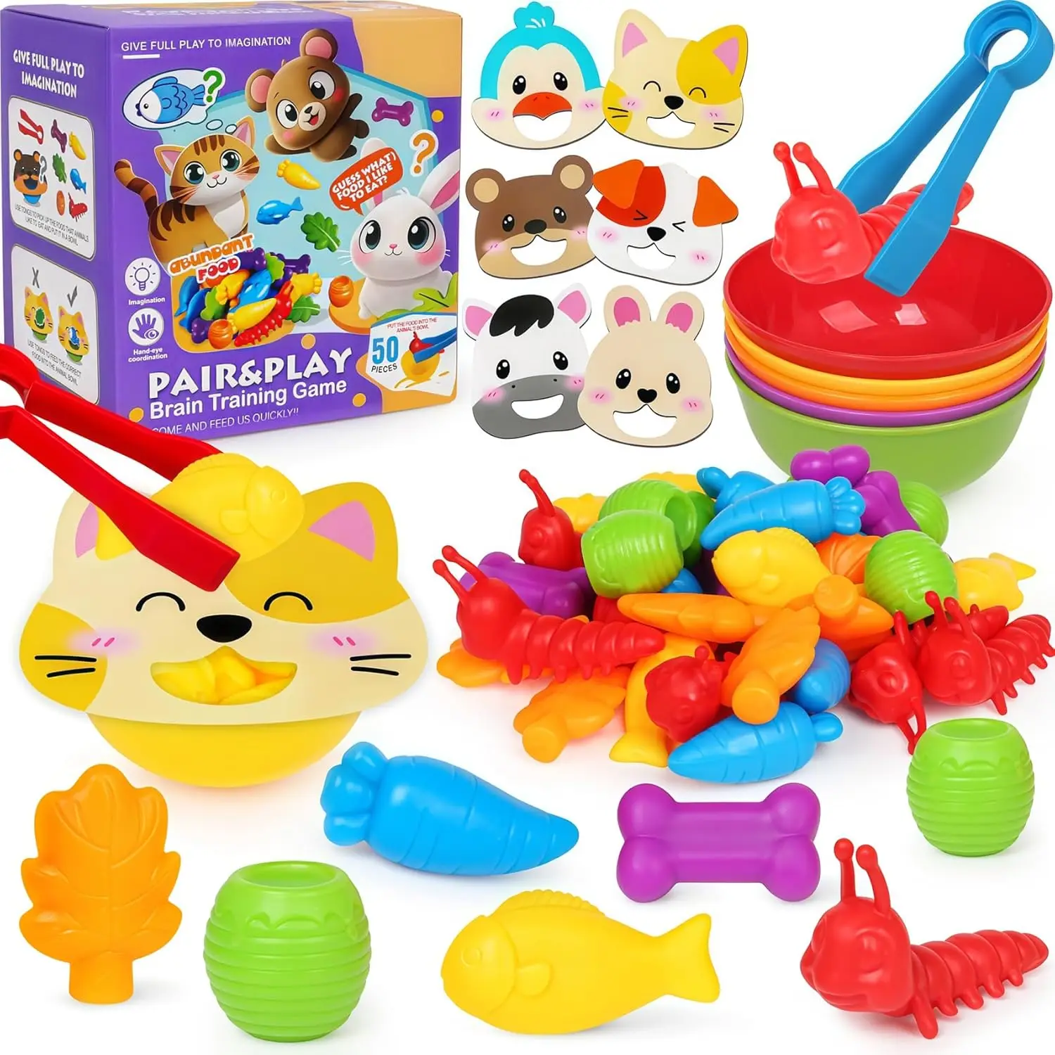 Montessori Animal Sorting Toy Animal Counting Color Sorting Dinosaur Animal Identification Skill Upgrading for Children Gift Toy