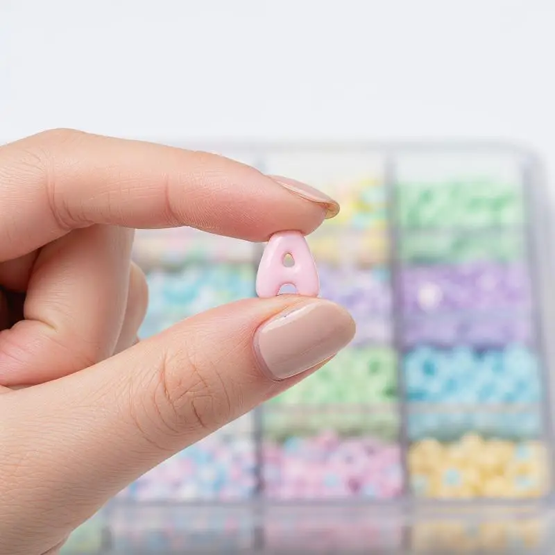 Handmade Mini Letter Charms Cute DIY Phone Cases Hair Clips Shoes Accessories