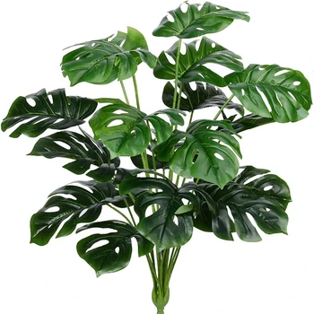 1PC Artificial Flowers Large Leaf Tree Autumn Christmas Vases for Home Wedding Decoration…