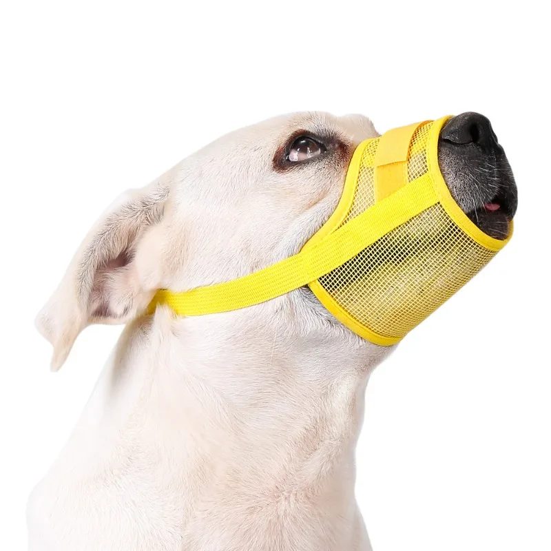 Dog Muzzles for Small Dogs Soft Nylon Muzzle with Safety Buckle Grooming Puppy Muzzle Stop Biting Barking Chewing Pet Products