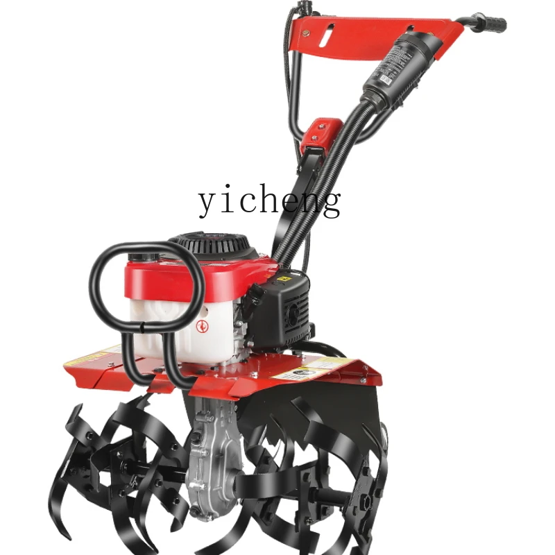 

Tqh Four-Stroke Small Soil Loosening Agricultural Furrow Rotary Tiller Plough Land Reclamation Artifact