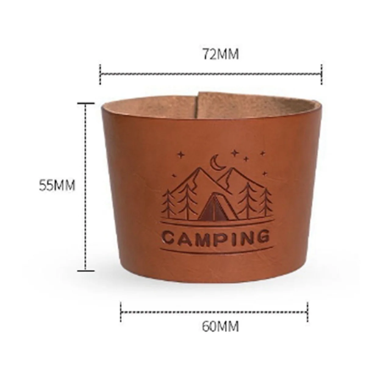 ShineTrip Outdoor Camping Cup Sleeve Travel Beverage Tea Cup Holder Camping Cup Cover