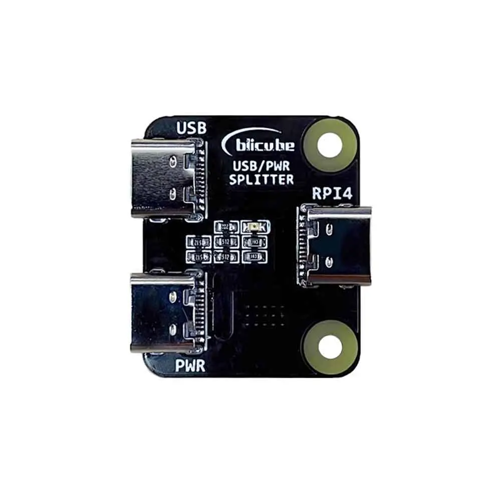 USB Power Splitter for Raspberry Pi BliKVM & PiKVM 