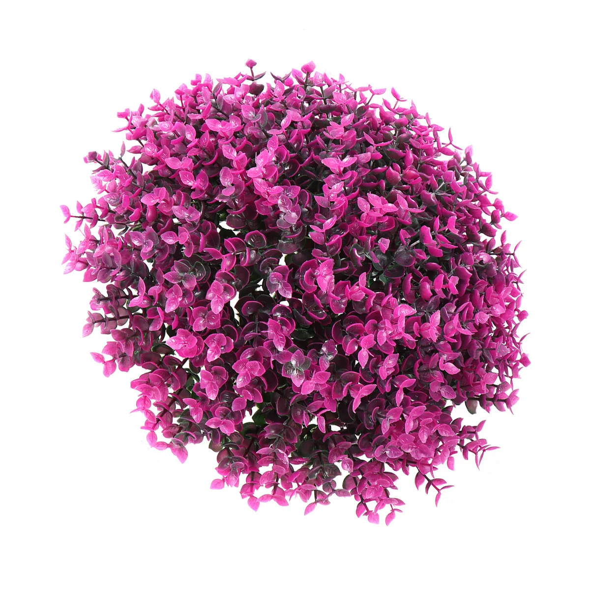 

Simulated Grass Ball Artificial Plant Pink 30cm Realistic Indoor Outdoor Plastic Fake Plant Ornaments for Home Office Decoration