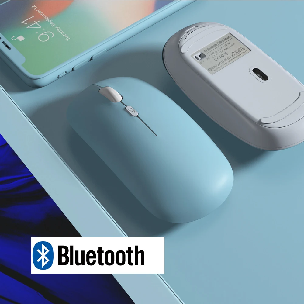 

Беспроводная Bluetooth-мышь для iPad Samsung Huawei Lenovo MiPad Android Windows Tablet Аккумуляторная мышь для ноутбука