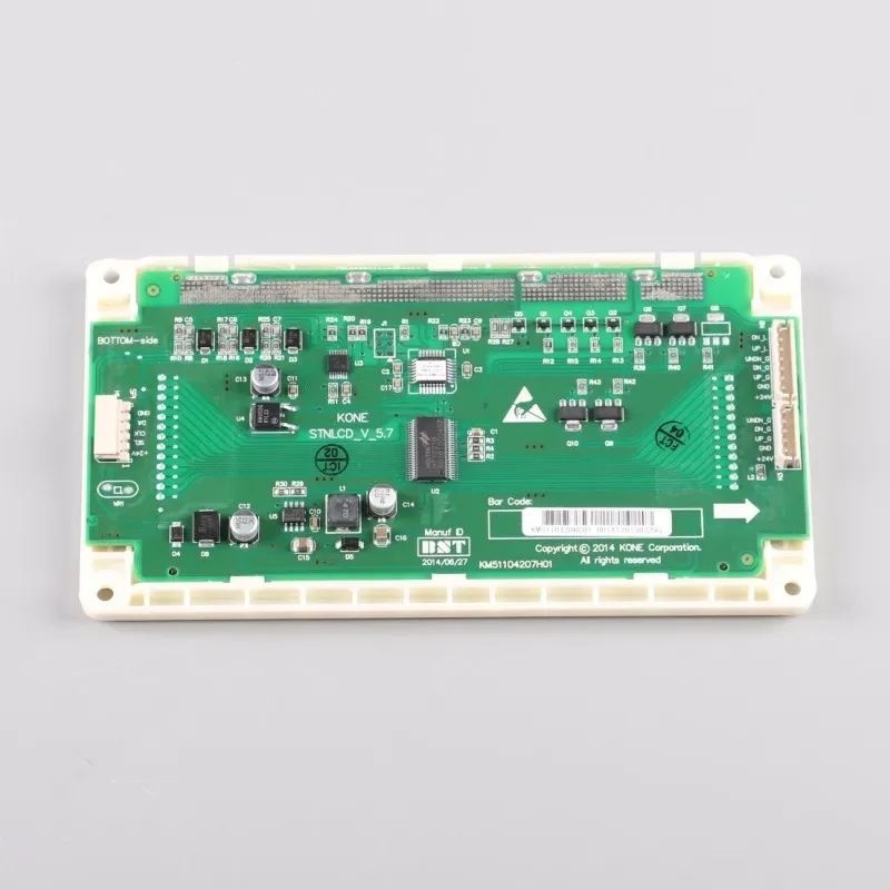 Tongli Elevator Car Display Spare Part – KM51104206G01G11 (Blue Screen) & KM51104207H01 (Black Screen), 5.7-Inch for Car Status