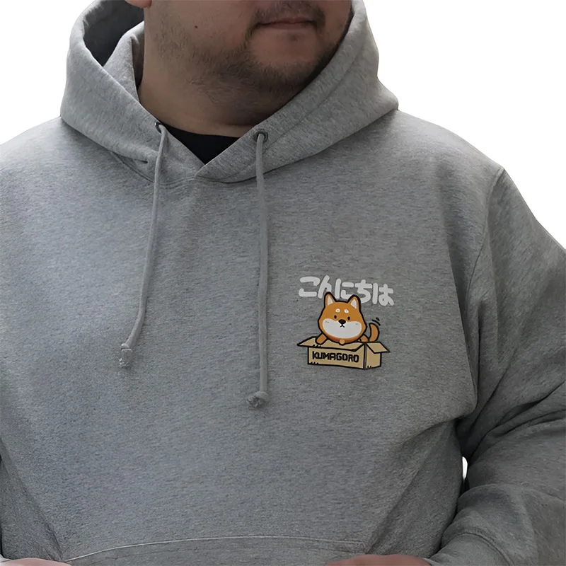 

Limited Edition KUMAGOR Cotton Hoodies Men's Autumn Oversized Streetwear Male Shiba Inu Coat Hooded Sweatshirts 5 Colors S ~ 3XL