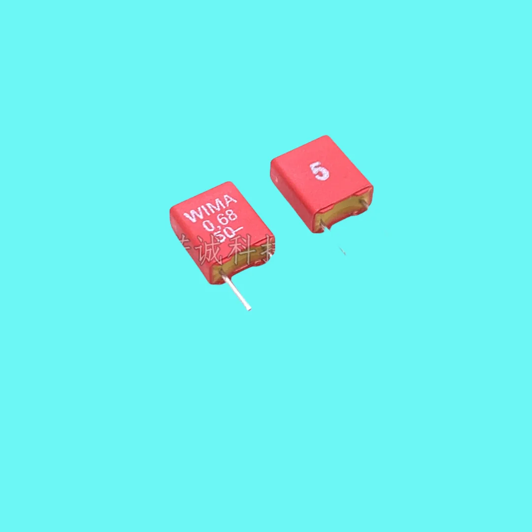 

10PCS/ 50V 684 0.68UF MKS2 50V 680NF Foot Distance 5mm