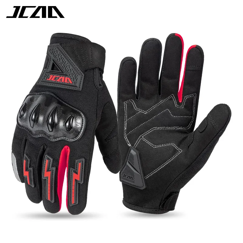 

Motorcycle Gloves Men Women Thin Mesh Breathable Anti Fall Wear Resistant Touchscreen Motorbike Electric Bike Gloves