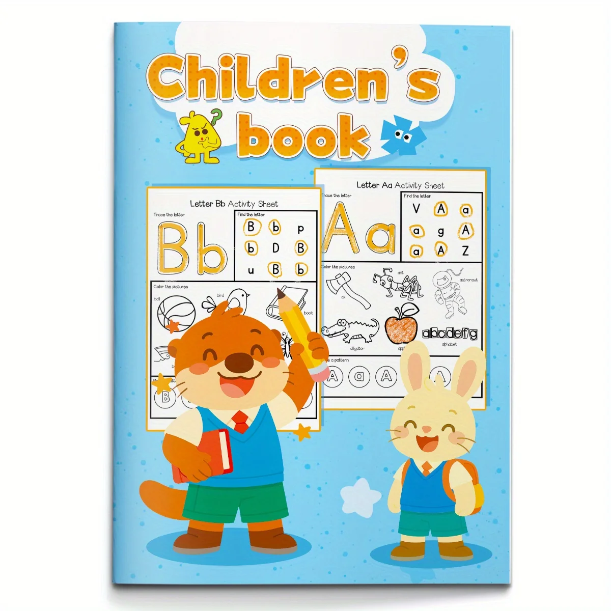 Alphabet Tracing and Writing Fun: A Bright and Creative Workbook That Helps Kids Learn Each Letter by Seeing It, Saying It
